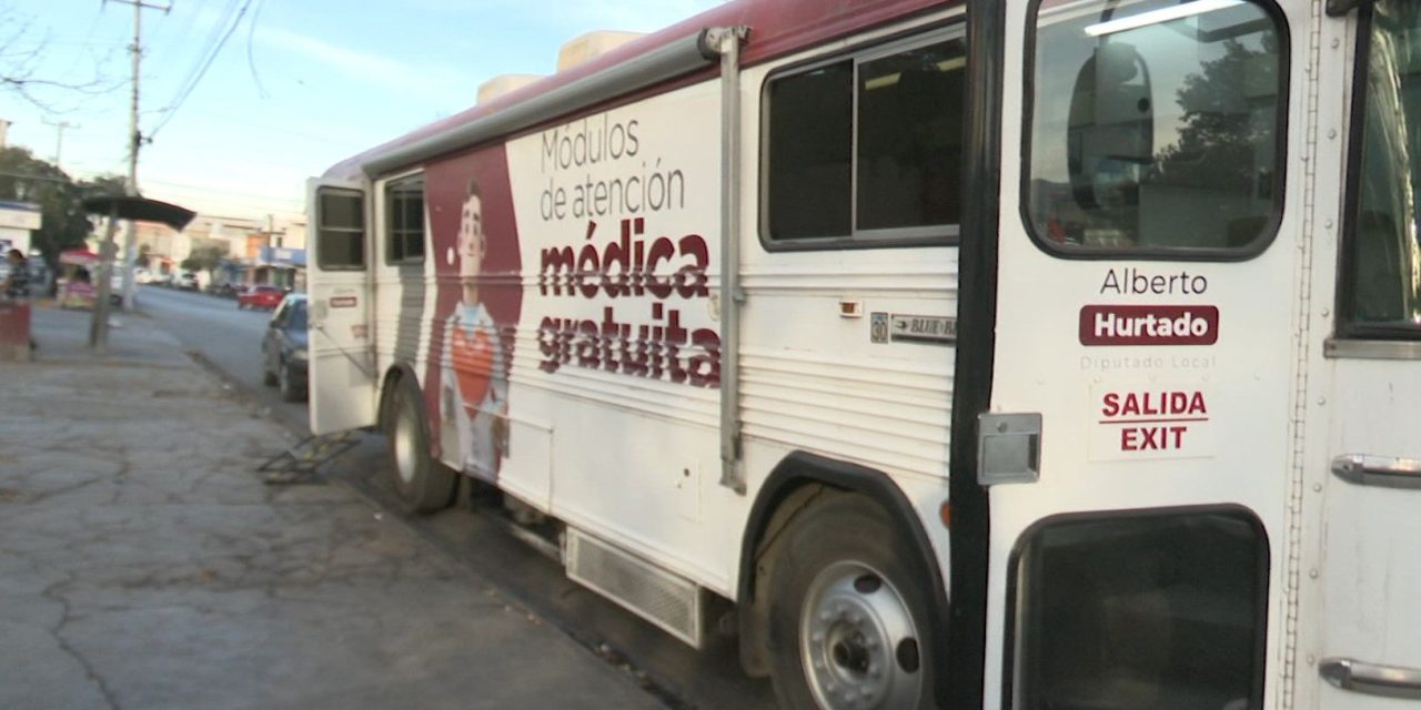 Llegó el camión de la salud a colonia Lamadrid