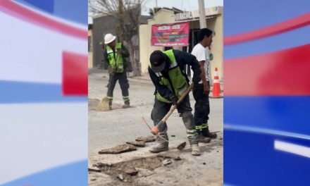 Lleva Municipio acciones de bacheo por toda la ciudad