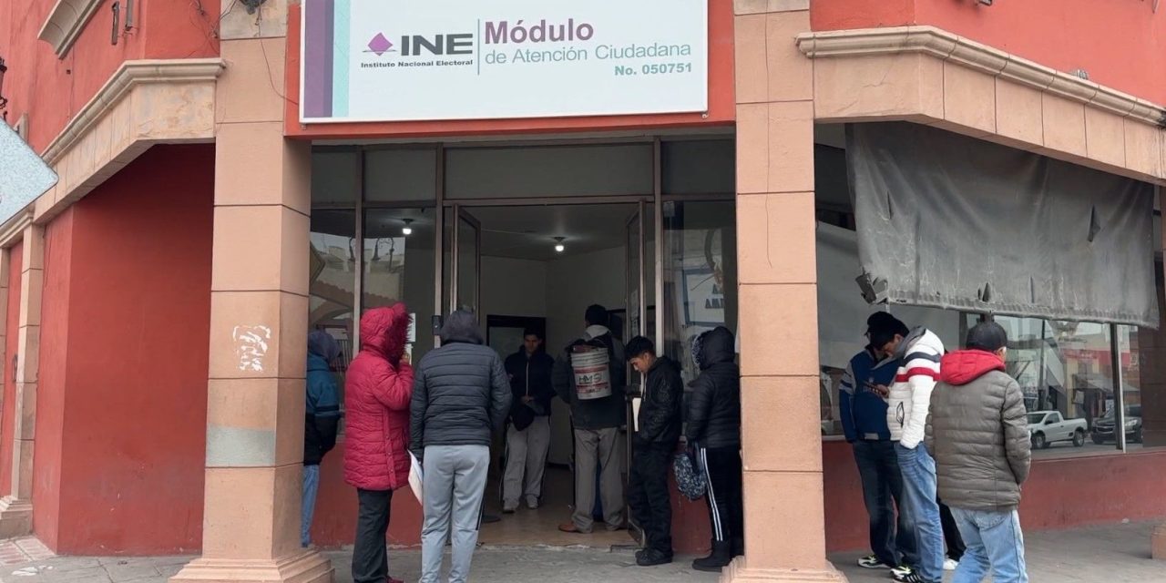Los módulos del INE con mayor afluencia