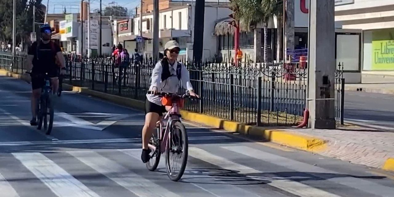 Muchas familias visitaron la Ruta recreativa