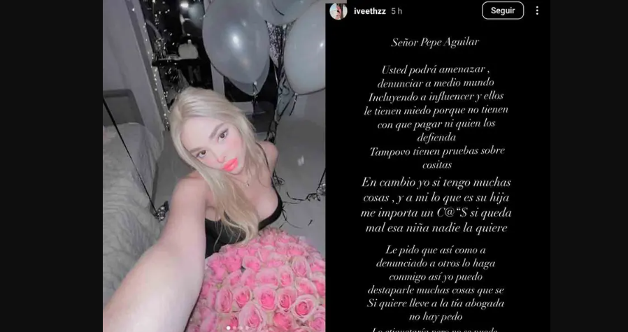 Influencer asegura estar embarazada de Christian Nodal