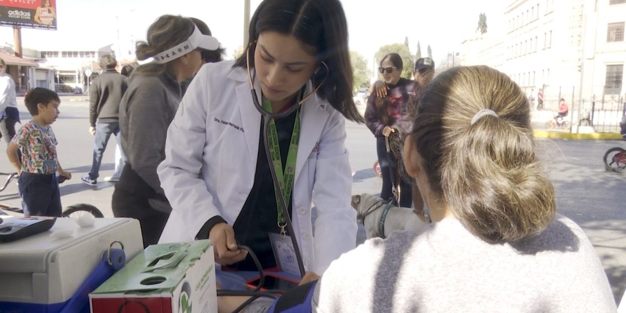 Reanuda actividades módulo de salud en la Ruta Recreativa