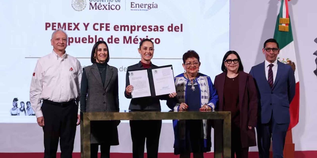 Sheinbaum garantiza que la CFE y Pemex serán empresas públicas