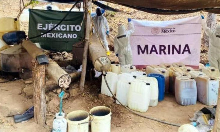 Desmantelan laboratorio clandestino de drogas sintéticas en Sinaloa