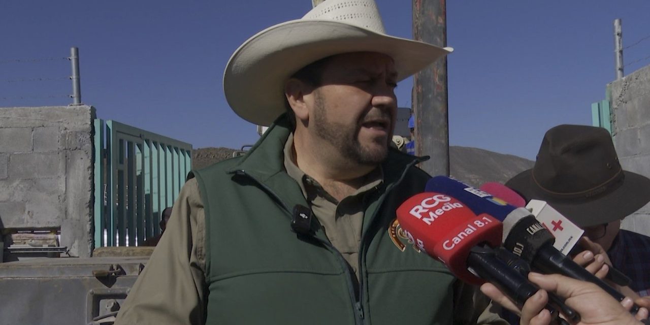 Supervisa Tomás Gutiérrez reparación de pozo en Ramos Arizpe