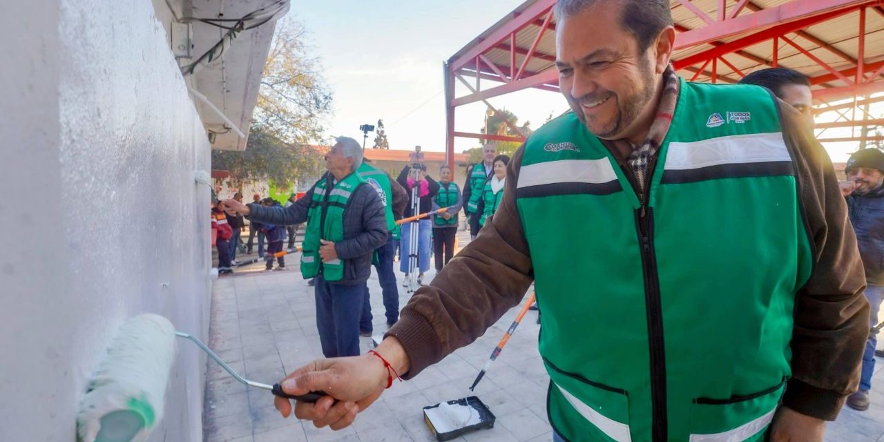 Arranca en Ramos Arizpe ‘Enchúlame la Escuela’