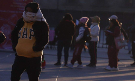 Frente frío congela el norte de Coahuila; sensación térmica de hasta -11°C