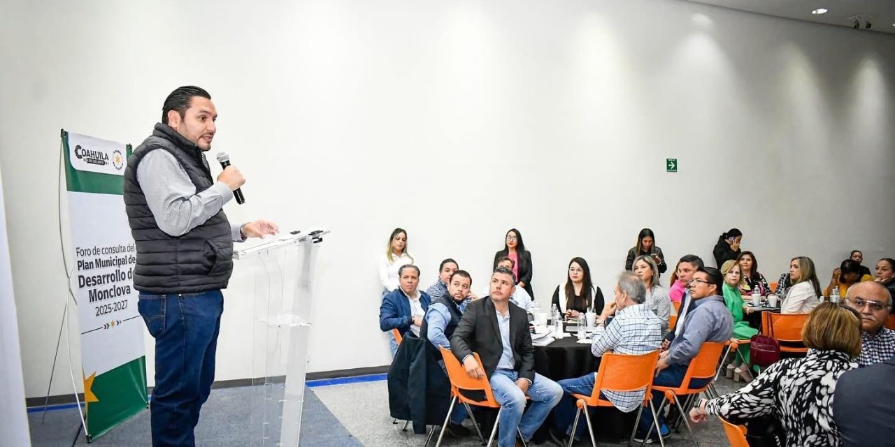 Encabeza Carlos Villarreal mesas de trabajo del Plan Municipal de Desarrollo