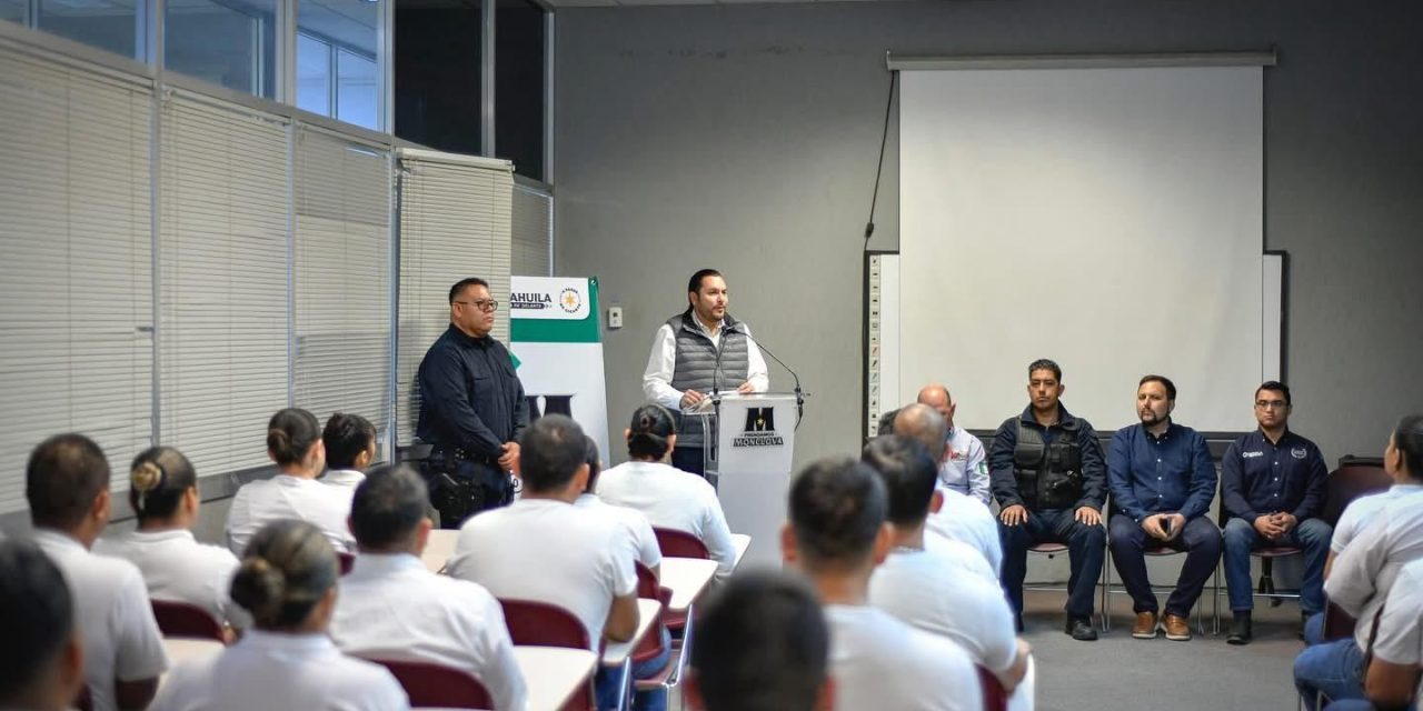 Fortalece Carlos Villarreal seguridad de Monclova con la Academia de Policía