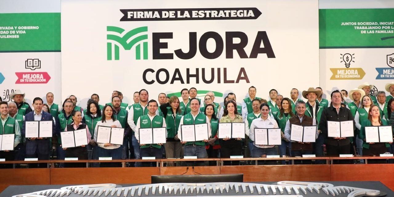 Anuncia Manolo Jiménez inversión de 5 mmdp en obras sociales