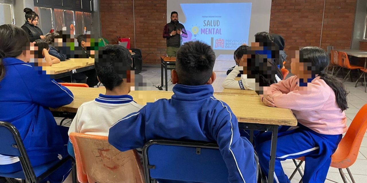 Avanza programa escolar de la Dirección de Prevención Social de la Violencia