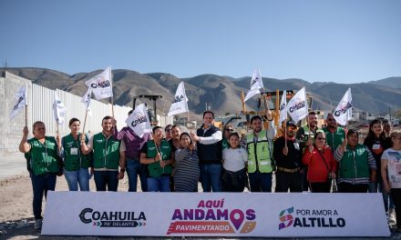 Se mantienen en marcha obras en todos los sectores de Saltillo