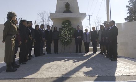 A 108 años de su promulgación conmemoran aniversario de la Constitución en Ramos Arizpe