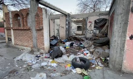 Abandonan casa y es depósito de basura en la colonia Herradura