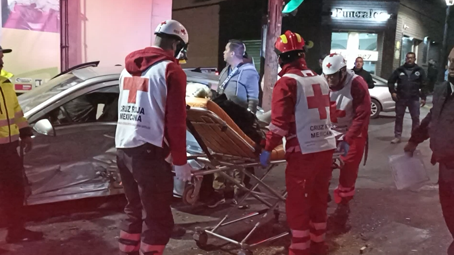 Briago deja daños y dos lesionados en la Zona Centro de Saltillo