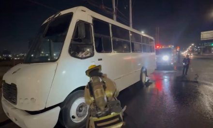 Conato de incendio en transporte público genera alerta en Saltillo