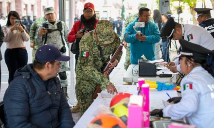 En un mes se han recolectado 540 armas en programa de desarme voluntario