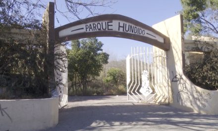 En completo abandono se encuentran las instalaciones del Parque Hundido