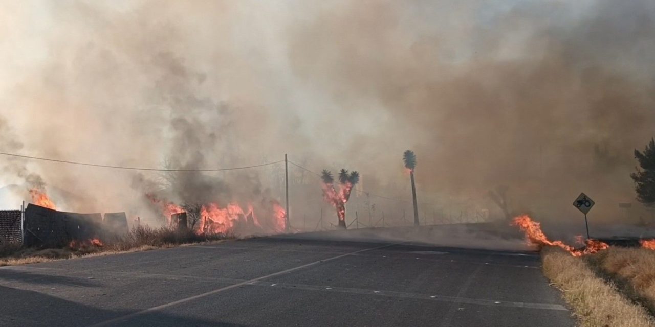 Fuerte incendio en propiedad de Casa Madero fue aparentemente provocado