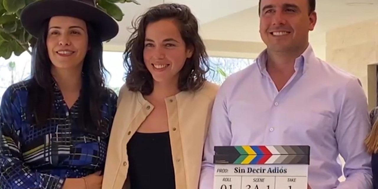 Gobernador da primer Claquetazo de la película ‘Sin Decir Adiós’