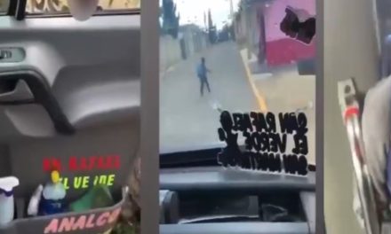 Video: Niño vive una pesadilla luego de sufrir un acoso del chofer de un camión en Puebla