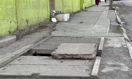 Repararon alcantarilla abierta en Saltillo
