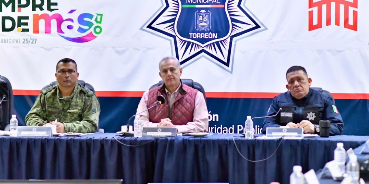 Encabeza Román Cepeda reunión de seguridad