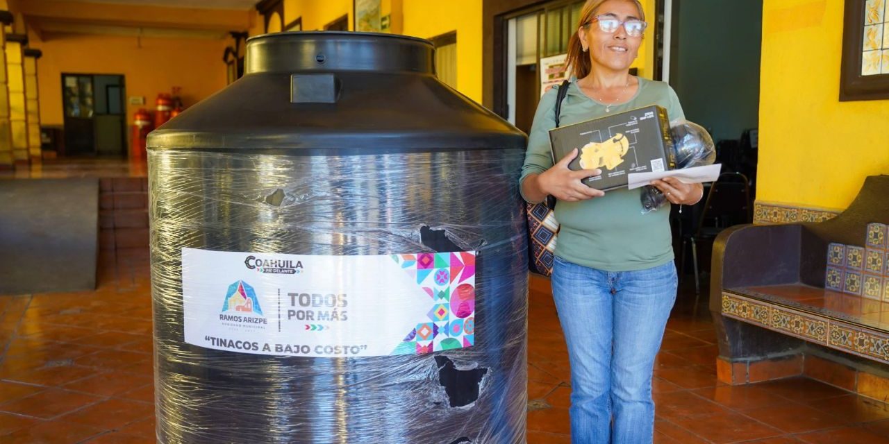 Programa ‘Tinacos Para Todos’ continúa con gran éxito