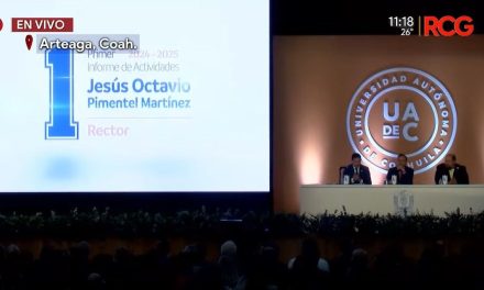 Sigue EN VIVO el Primer Informe de Octavio Pimentel como rector de la UAdeC