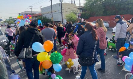 Alumnos de Saltillo le dan la bienvenida a la primavera
