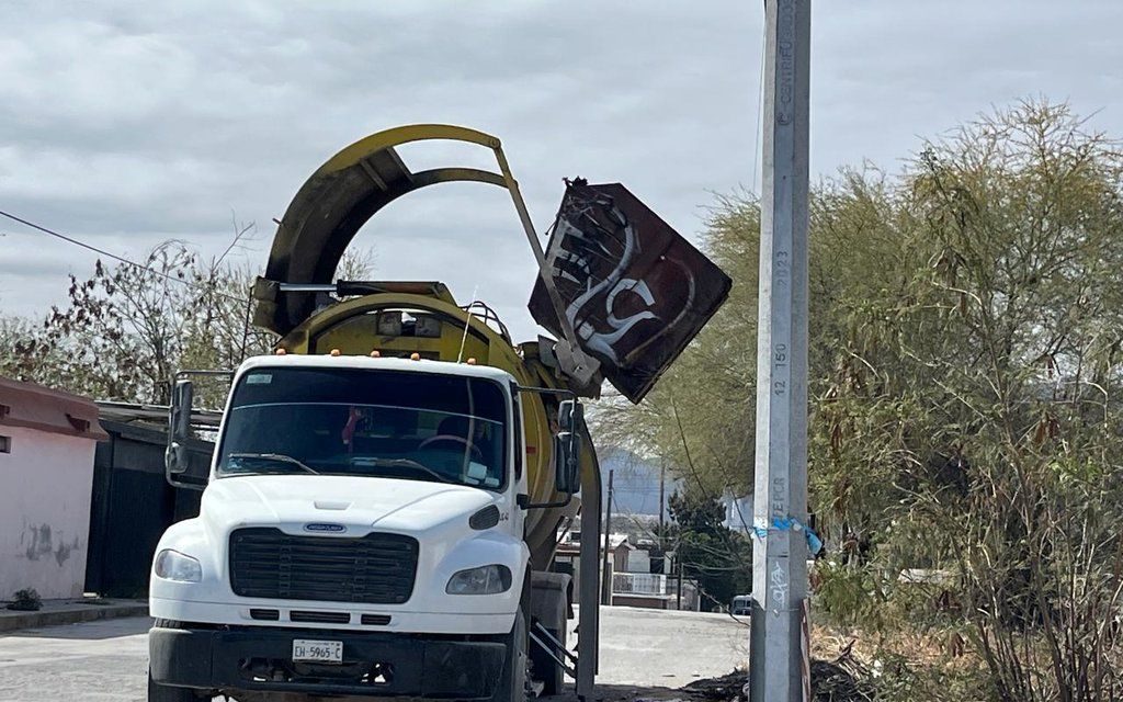 Se detiene la recolección de basura en Monclova por robo de combustible