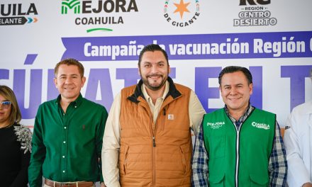 Participa Carlos Villarreal en el inicio del programa ‘Vacúnate en tu Escuela’