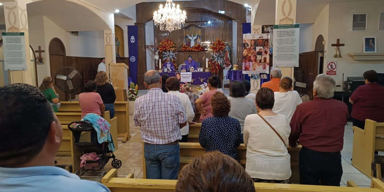 Realizan misa en honor a desaparecidos en la región Centro