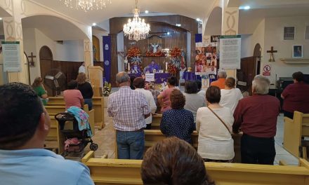 Realizan misa en honor a desaparecidos en la región Centro