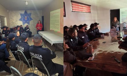 Capacita Pronnif a policías de la región Centro