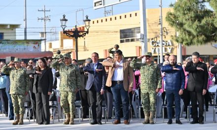 En Acuña, conmemoran  el Natalicio de Benito Juárez