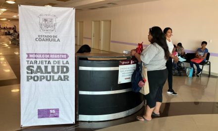 Instalan módulo para entrega de las Tarjetas de Salud Popular en Piedras Negras