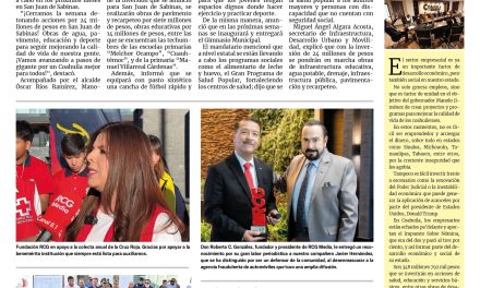 Portada RCG Fronteriza [15 de marzo de 2025] Anuncia Manolo Jiménez más inversión para obras en todo el estado; Inician las brigadas ‘Por Amor a la Infancia’ y más…