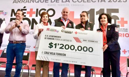 Inicia en Torreón la Colecta Anual 2025 de la Cruz Roja