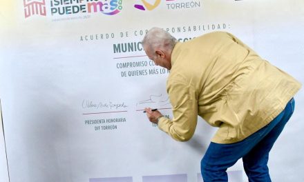 Firma alcalde de Torreón Acuerdo de Corresponsabilidad con Organizaciones de la Sociedad Civil