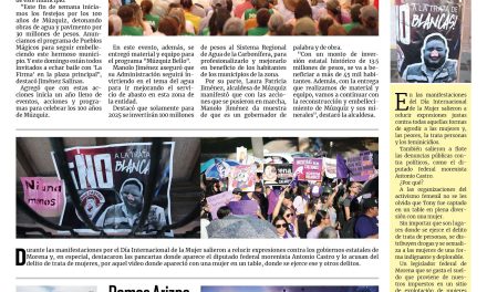 Portada RCG Media [9 de marzo de 2025] Arranca Manolo Jiménez los festejos del centenario de Múzquiz con obras; Lleva Gobierno de Saltillo cultura a todos los rincones y más…
