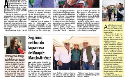 Portada RCG Media [16 de marzo de 2025] Será permanente el apoyo al campo: Javier Díaz; Reconocen a Policía del Mes en Ramos Arizpe y más…