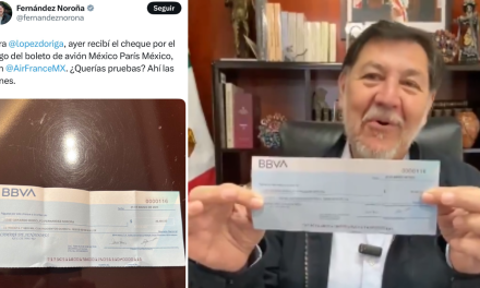 Noroña sigue defendiendo gasto de su viaje a Europa en medio de polémica