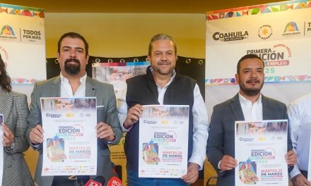 Ofrecerán más de 2 mil 500 vacantes en la Primera Feria del Empleo de Ramos Arizpe