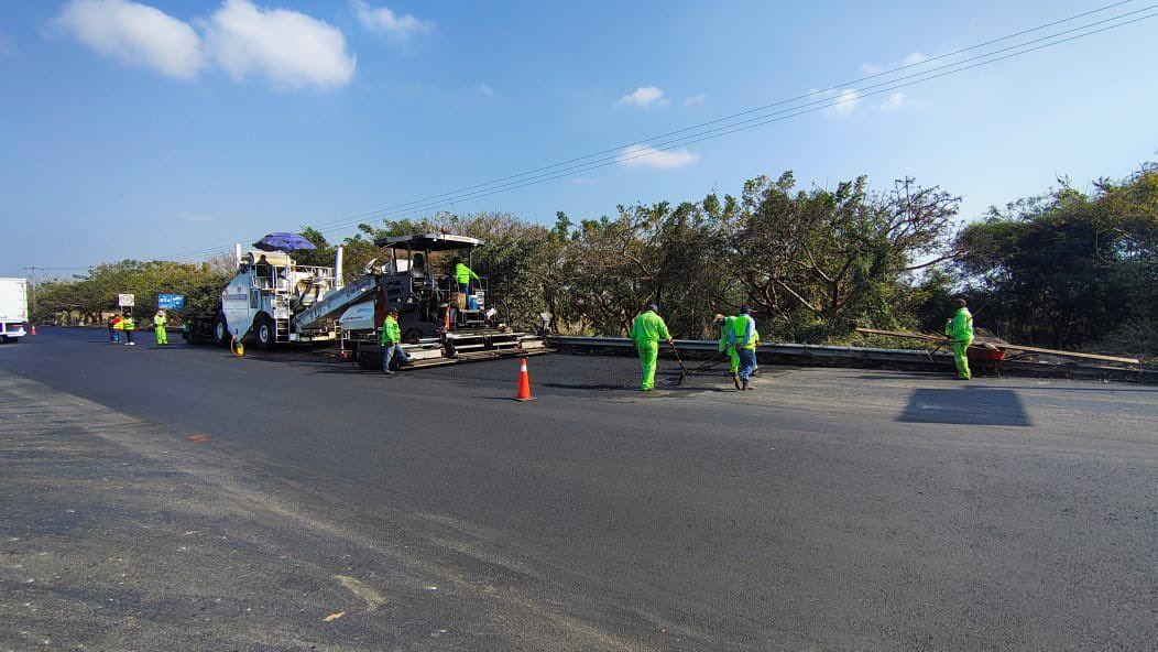 Avanza al 95% el Programa Bachetón en carreteras federales
