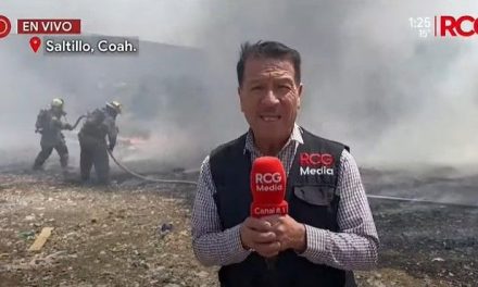 Saltillo: Arde establo de cochinitos en la colonia La Minita