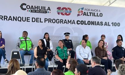 Javier Díaz dio inicio al programa ‘Colonias al cien’