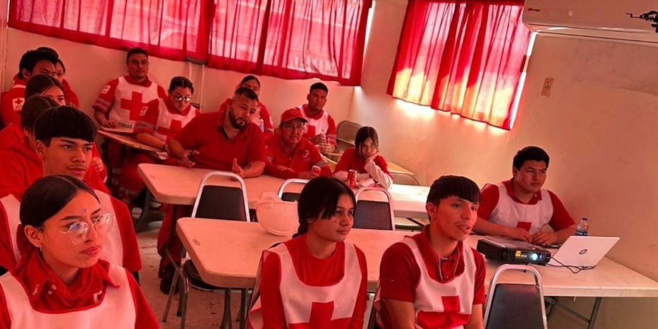 Elementos de Cruz Roja Mexicana reciben capacitación internacional