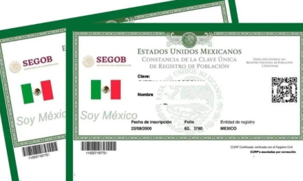 Datos de la nueva CURP serán utilizados por el Gabinete de Seguridad y fiscalías locales