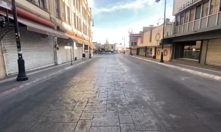 En tranquilidad el centro de Saltillo debido al día de asueto de este lunes